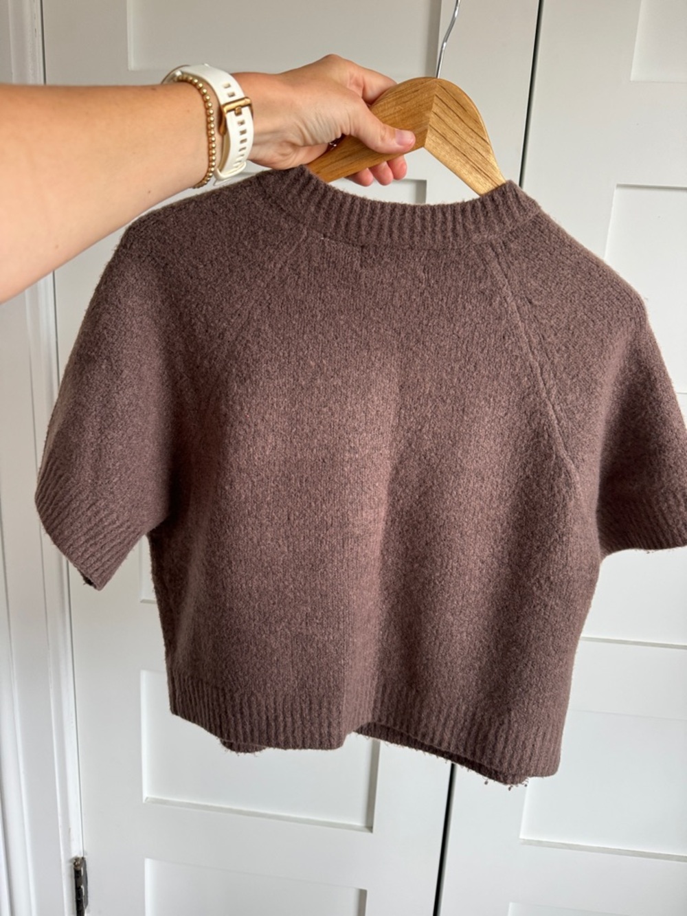 Universal Thread Button-Front Shortsleeved Cardigan - Picture 5 of 5